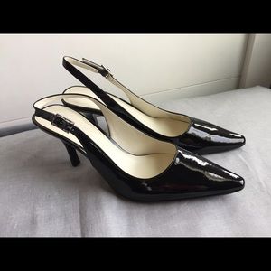 Calvin Klein Deema pump, patent leather, size 5.5